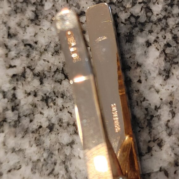 Celine 925 Silver Opal Tie Clip - Picture 2 of 16